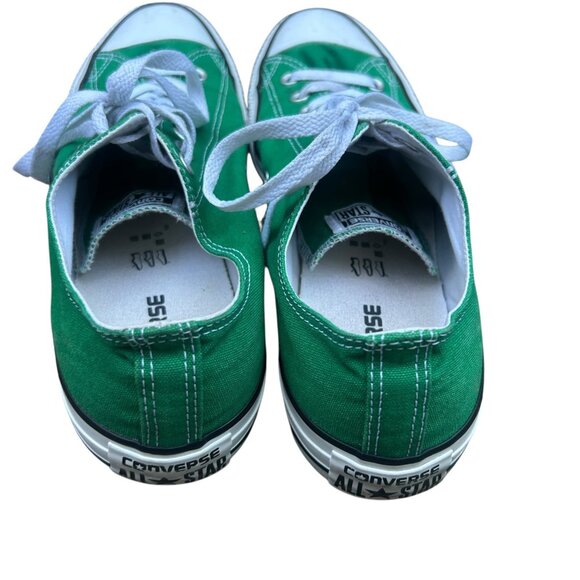 Converse Chuck Taylor All Stars Men's Green Low Top Skate Sneakers Size 12 - Picture 3 of 7